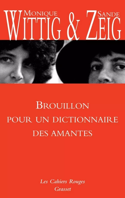 Brouillon pour un dictionnaire des amantes - Monique Wittig, Sande Zeig - Grasset