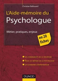 L'aide-mémoire du psychologue