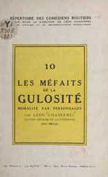 Les méfaits de la gulosité