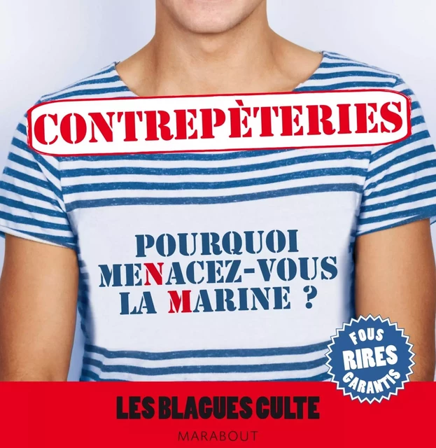 Contrepèteries, les blagues culte -  Collectif - Marabout