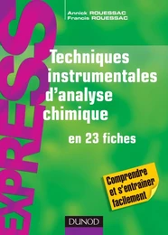 Techniques instrumentales d'analyse chimique