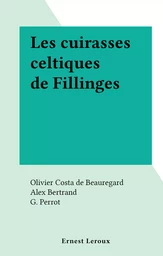 Les cuirasses celtiques de Fillinges