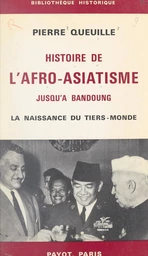 Histoire de l'afro-asiatisme jusqu'à Bandoung