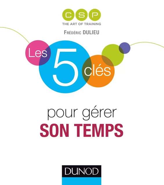 Les 5 clés pour gérer son temps -  CSP - Dunod