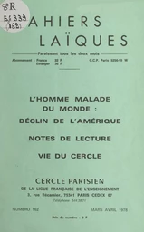 L'homme malade du monde : déclin de l'Amérique