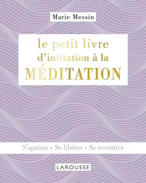 Le petit livre d'initiation à la MEDITATION -  Messin - Larousse