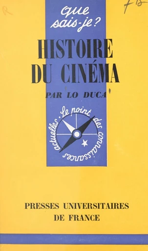 Histoire du cinéma - Giuseppe Maria Lo Duca - FeniXX réédition numérique