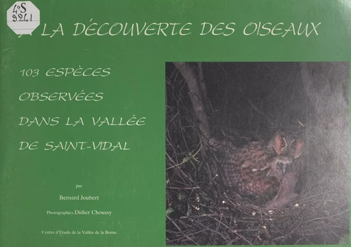 À la découverte des oiseaux - Bernard Joubert - FeniXX réédition numérique