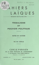 Tribalisme et pouvoir politique