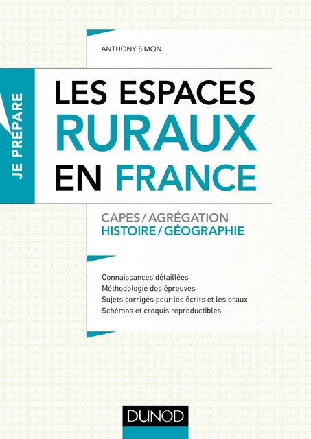 Les espaces ruraux en France - Anthony Simon - Dunod