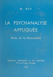 La psychanalyse appliquée