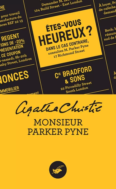 Monsieur Parker Pyne (nouvelle traduction révisée) - Agatha Christie - Le Masque