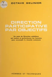 Direction participative par objectifs