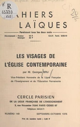 Les visages de l'Église contemporaine