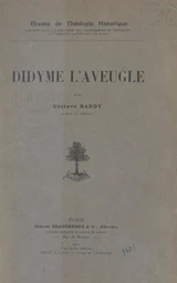 Didyme l'aveugle