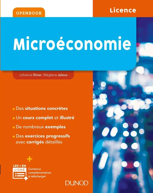 Microéconomie - Johanna Etner, Meglena Jeleva - Dunod