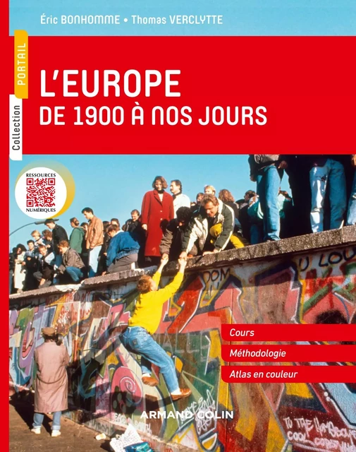 L'Europe de 1900 à nos jours - Eric Bonhomme, Thomas Verclytte - Armand Colin