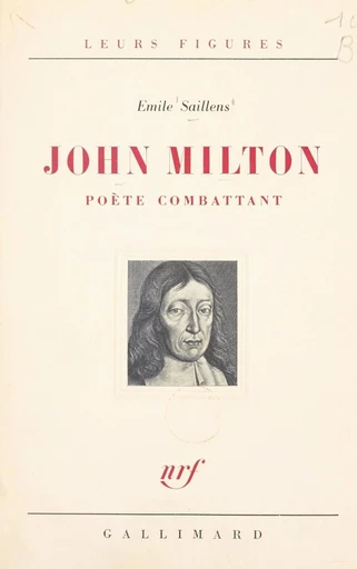 John Milton, poète combattant - Émile Saillens - FeniXX réédition numérique