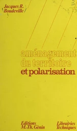 Aménagement du territoire et polarisation