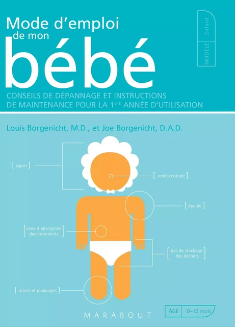 Mode d'emploi de mon bébé - Docteur Louis Borgenicht, Joe Borgenicht - Marabout