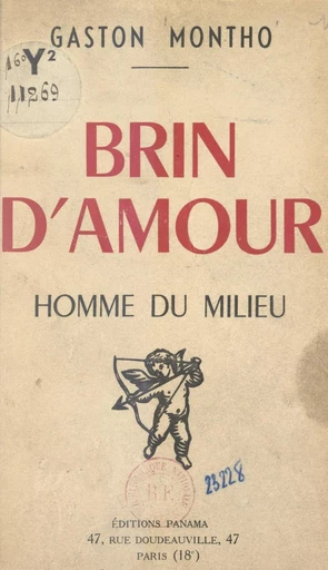 Brin d'amour - Gaston Montho - FeniXX réédition numérique