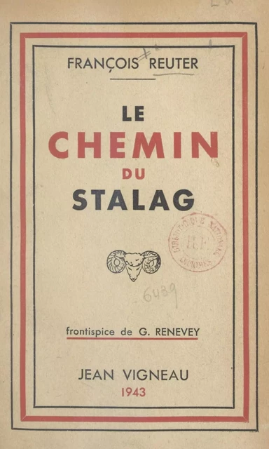 Le chemin du stalag - François Reuter - FeniXX réédition numérique