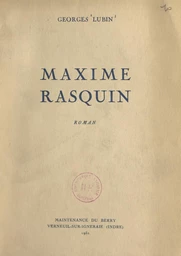 Maxime Rasquin