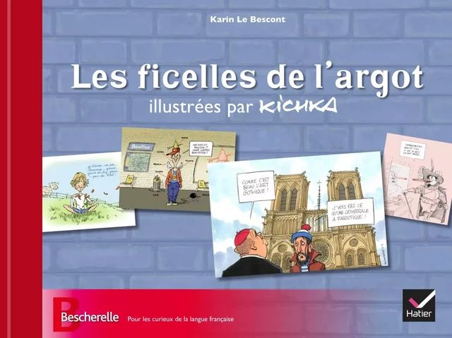 Les ficelles de l'argot illustrées par Kichka - Karin Le Bescont - Hatier