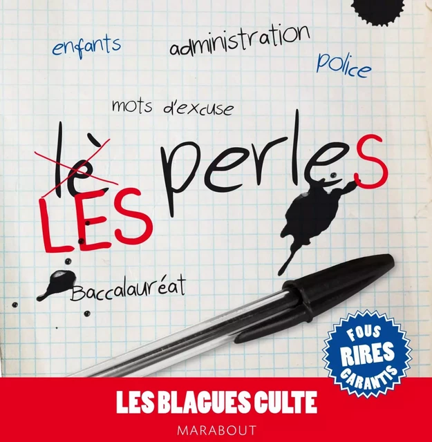 Blagues cultes spécial perles -  Collectif - Marabout