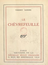 Le chèvrefeuille