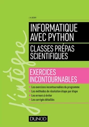 Informatique avec Python - Classes prépas scientifiques