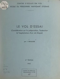 Le vol d'essai