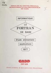 Le FORTRAN de base