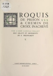 Croquis de prison et chemin de croix inachevé