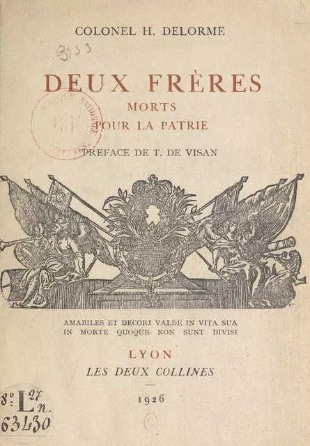 Deux frères morts pour la patrie - H. Delorme - FeniXX réédition numérique