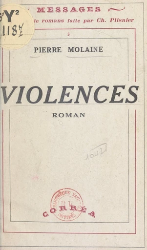 Violences - Pierre Molaine - FeniXX réédition numérique