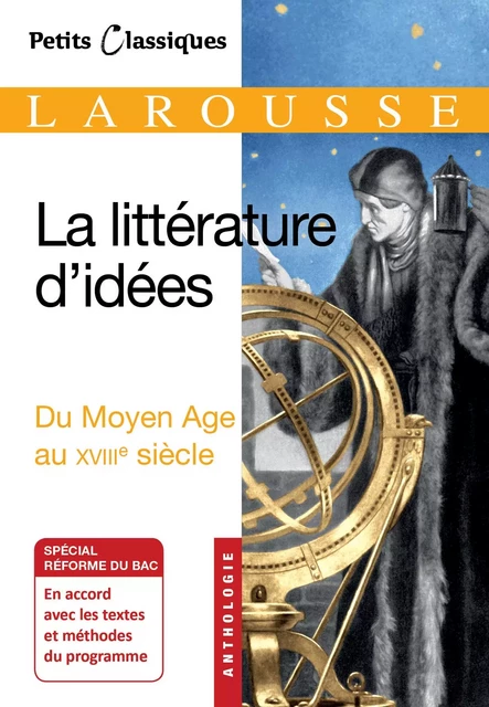 La littérature d'idées -  Collectif - Larousse