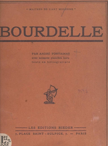 Bourdelle - André Fontainas - FeniXX réédition numérique