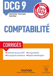 DCG 9 Comptabilité - Corrigés