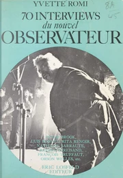 70 interviews du "Nouvel observateur"