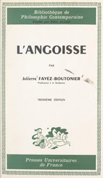 L'angoisse