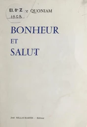 Bonheur et salut