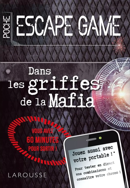 ESCAPE GAME de poche - Dans les griffes de la mafia - Nicolas Trenti - Larousse