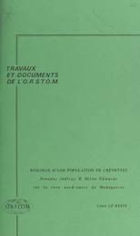 Biologie d'une population de crevettes Penaeus indicus H. Milne Edwards sur la côte nord-ouest de Madagascar