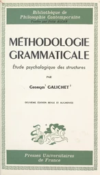 Méthodologie grammaticale