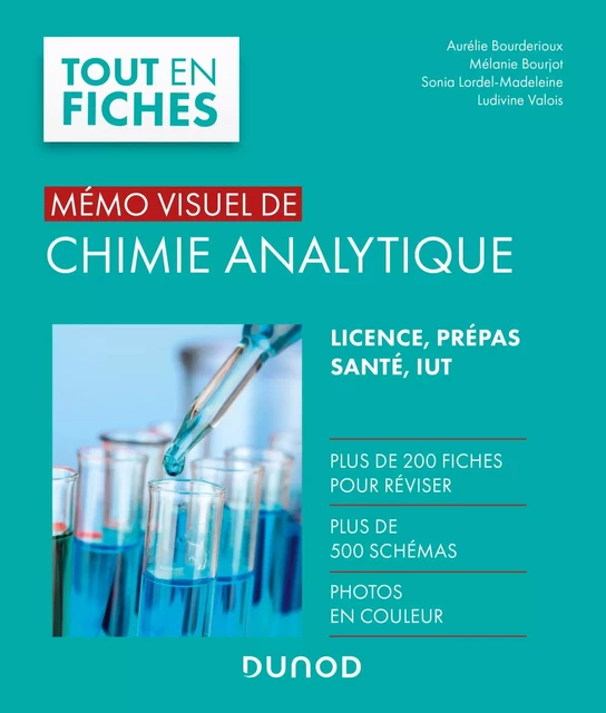 Mémo visuel de chimie analytique - Aurélie Bourderioux, Mélanie Bourjot, Sonia Lordel-Madeleine, Ludivine Valois - Dunod