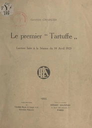 Le premier "Tartuffe"