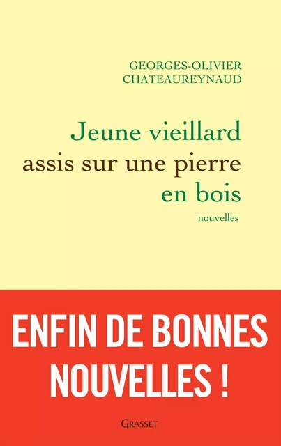 Jeune vieillard assis sur une pierre en bois - Georges-Olivier Châteaureynaud - Grasset