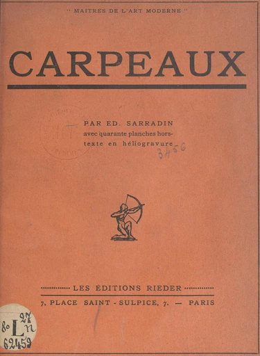 Carpeaux - Édouard Sarradin - FeniXX réédition numérique