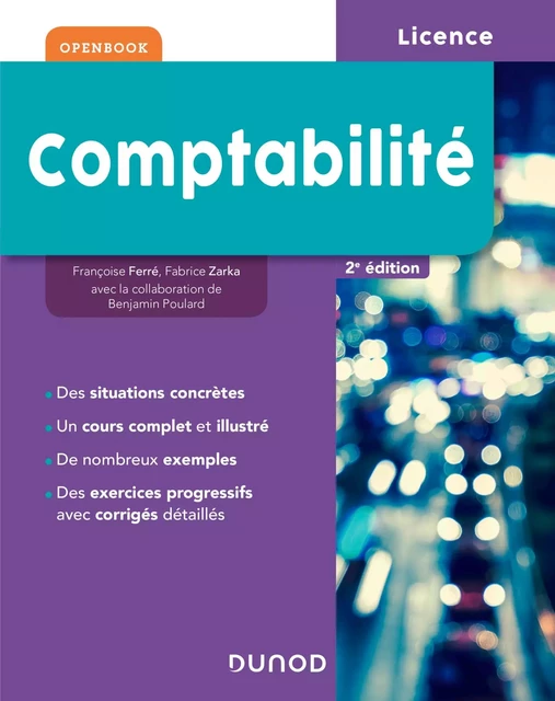 Comptabilité - 2e éd. - Françoise Ferré, Fabrice Zarka - Dunod